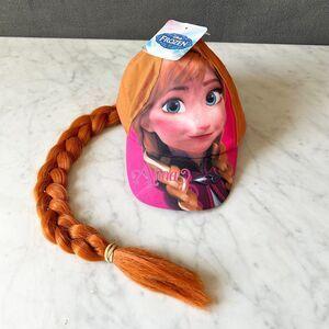 Disney Frozen Anna Cap with Long Braid Attached - Children's Costume